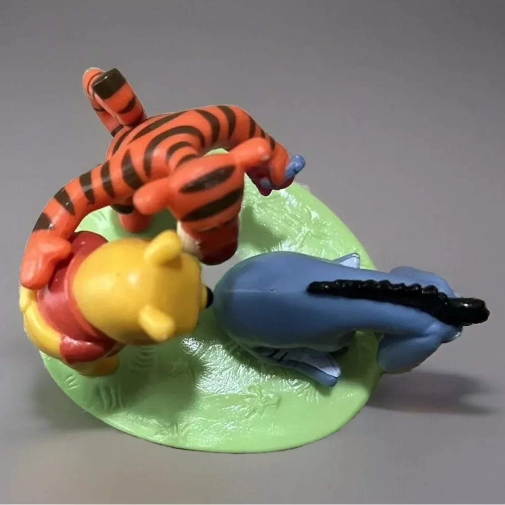 WINNIE THE POOH, TIGGER , EEYORE FIGURINE CAKE TOPPER PARTY SUPPLIES DECOR